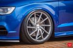 Audi S3 Sedan on Vossen Wheels (CVT) 2017 года